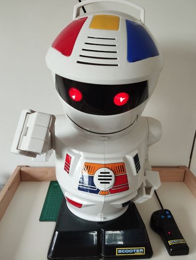 90s Vintage 24" Emiglio Radio Control Big Toy Robot