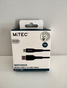 MiTec MiPower Micro USB cable 1 m - New
