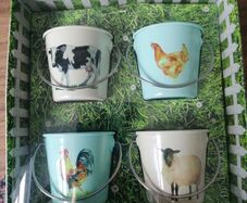Farm friends set of 4 egg cups