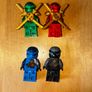 Lego Ninjago Honor robe ninja bundle/ joblot Cole, Lloyd, Jay, Kai day of the departed Image 2