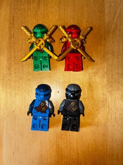 Lego Ninjago Honor robe ninja bundle/ joblot Cole, Lloyd, Jay, Kai day of the departed
