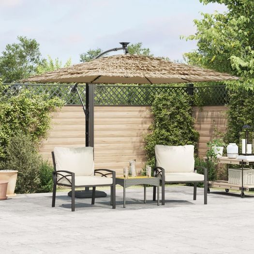 Garden Parasol with LED Lights