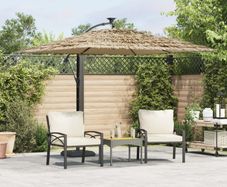 Garden Parasol with LED Lights