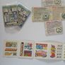Scrace lot of 1980s retro cereal freebies . Kelloggs Rice crispies , sugar puffs stickers games and cards . Image 4
