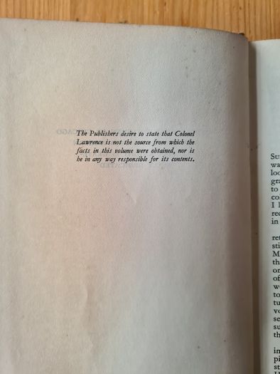 With Lawrence  In Arabia. By Lowell Thomas.1.
