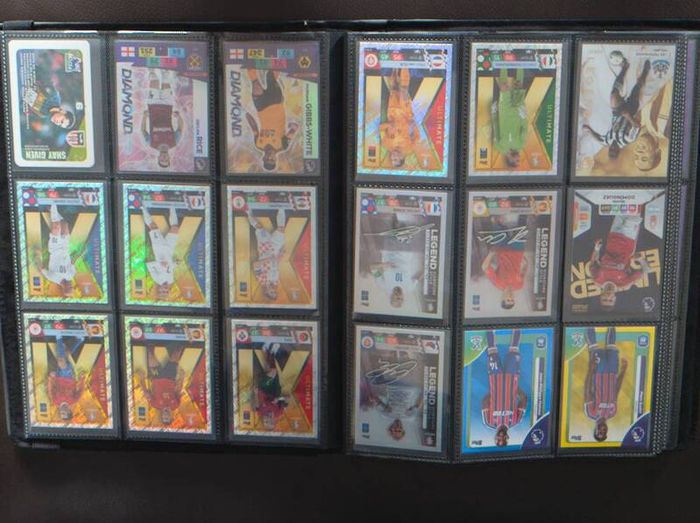 Football Cards Golden ballers limited Editions Topps chrome Merlin & Many more