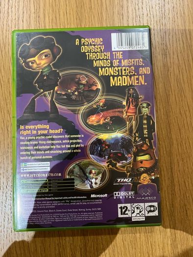 Psychonauts Xbox