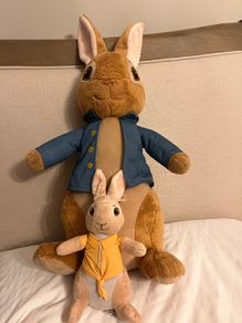 Peter rabbit and cotton tail tedddies