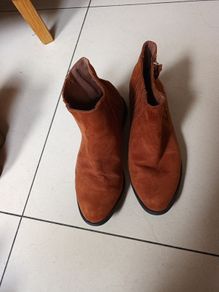 Primark Comfort Fit   Suedette Ankle  Boots.    S.7