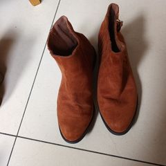 Primark Comfort Fit   Suedette Ankle  Boots.    S.7