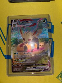 pokemon cards LEAFEON VMAX