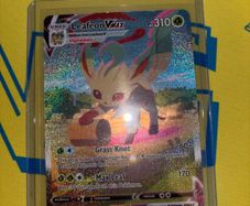 pokemon cards LEAFEON VMAX
