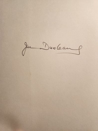 Joe Dunleavy. A Tour Of Duty. An Garda  Siochana. An Autobiography Of Life In An Garda Siochana. Signed First Edition Hardback With Dustjacket In Very Good Condition.