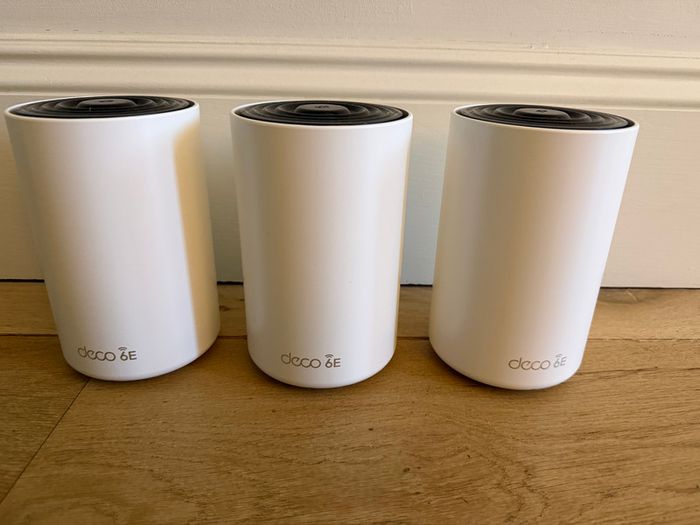 Deco XE75 AXE5400 Tri Band Mesh WiFi 6E - 3 Pack