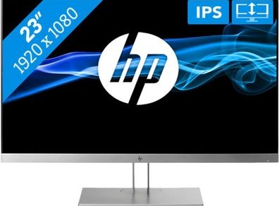 Hp Elitedisplay E233 23-inch Full Hd 1920 X 1080p, Ips, Led Monitor, Hdmi, Displayport And Vga