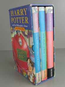 The Harry Potter Trilogy Ted Smart hardback slipcase box set