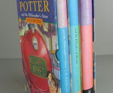 The Harry Potter Trilogy Ted Smart hardback slipcase box set