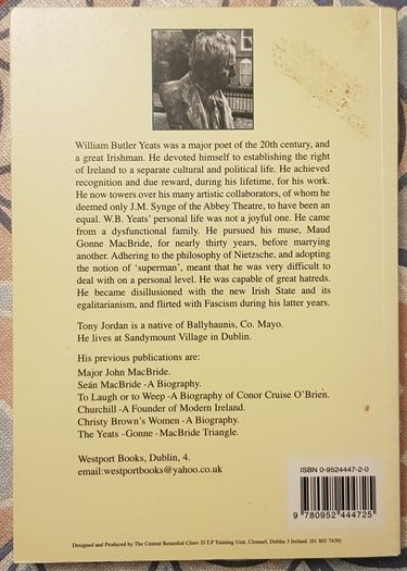 W.B. Yeats: Vain, Glorious Lout by Anthony J. Jordan