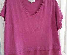 Caroline Donnelly Cerise Top xl  New