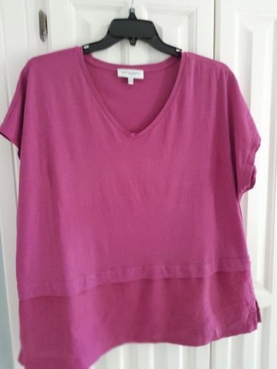 Caroline Donnelly Cerise Top xl  New