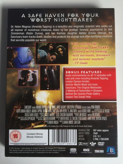 Sanctuary - Season 1 (2008-2009) [DVD TV Boxsets]