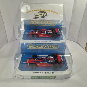 Scalextric F1 Brabham BT46 Twin Pack ( C4422 & C4510 Slot Car - classic Formula 1 Legend )