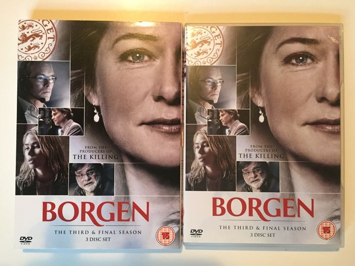 Borgen - Seasons 1-3 [DVD TV Boxset] Danish Language with English Subtitles.