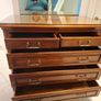 Heavy Solid Chest of Drawers/Bureau  113cm x 92cm Image 3