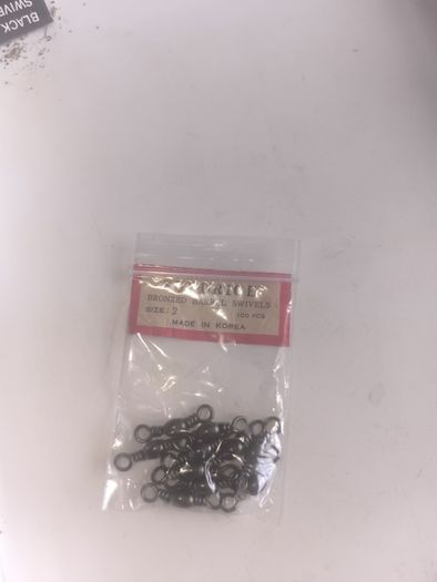 Large amount of Sundridge Korean made barrel swivels various sizes new old stock