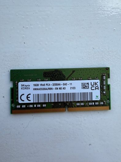 Hynix 16GB DDR4 3200MhZ  PC4-25600 Laptop memory