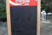 COCA COLA, Coke Advertising Chalk Board,  Sandwich Board