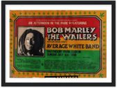 Bob Marley Dalymount Park Dublin 1980 Framed Poster