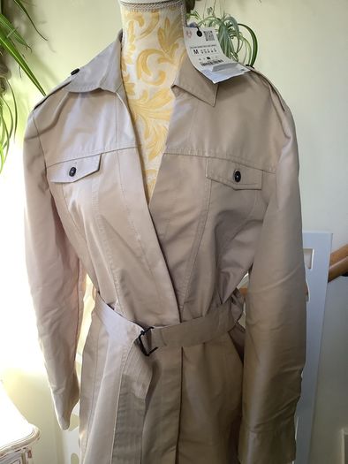 Zara military style dress, new, size M