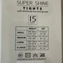 Silky Super Shine tights Navy size medium Image 3