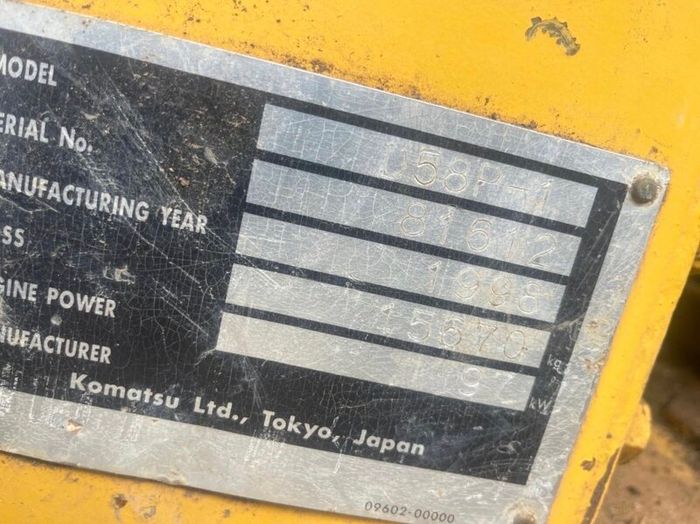 Komatsu dozer / digger