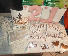 21st birthday balloon
