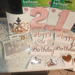 21st birthday balloon
