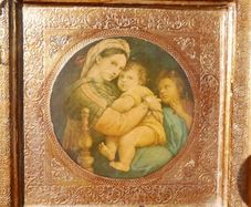Vintage Virgin Mary Jesus Wall decor Renaissance art aesthetic Religious
