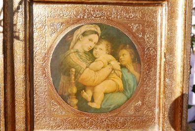 Vintage Virgin Mary Jesus Wall decor Renaissance art aesthetic Religious