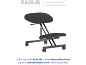 Kneeling Stool Task Operator - Black