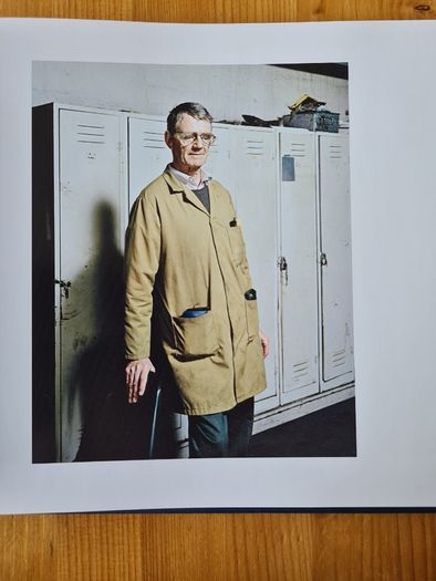 Under A GREY Sky. By Simon Burch. This Book Of Photos  Follows The landscape,people, & Towns Affected By The Collaps Of Board Na Mona's Peat Mining  Industry. IN IRELAND.