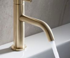 Clearance: MPRO Basin Monobloc - Brushed Brass