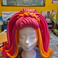Handmade Foam Cosplay Wig