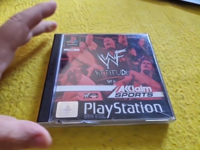 Wf Attitude Get it PlayStation1 Ps1 PlayStation2 Ps2 games Original