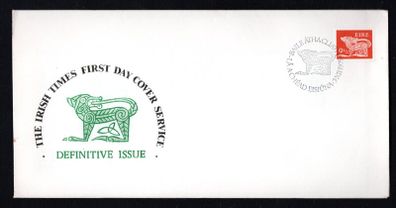 1979 Ireland 9 1/2p Gerl Definitive Stamp Illustrated The Irish Times First Day Cover (FDC)