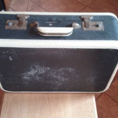 Suitcase retro style