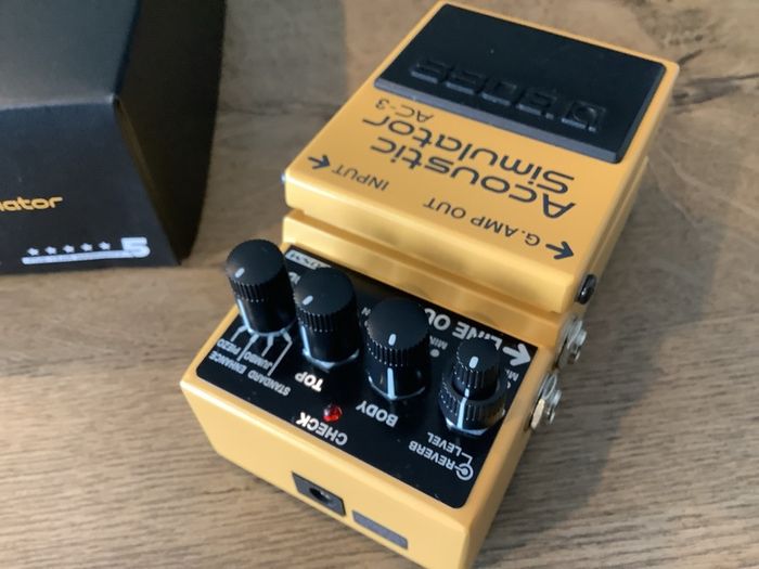 Boss AC-3 Acoustic Simulator box