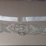 Bridal Crystal and Pearl Sash Image 2