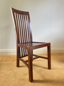 Hardwood chair