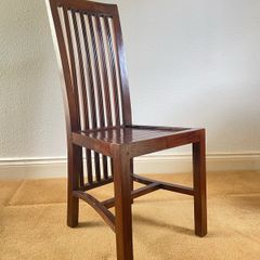 Hardwood chair